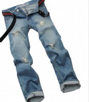 Pantalón vaquero hombre claro